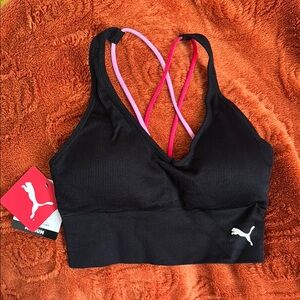 Puma Women's Black Sports Bra